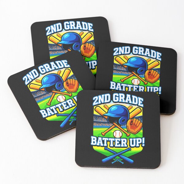 Item preview, Second Grade Batter Up Baseball Back to School T-Shirt designed and sold by Teetreasure2.