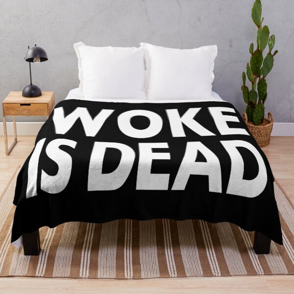 Item preview, Woke Is Dead designed and sold by CoolYule.