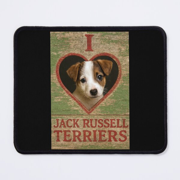 Item preview, I Love Jack Russell Terriers: Gracie designed and sold by Tridentulus.