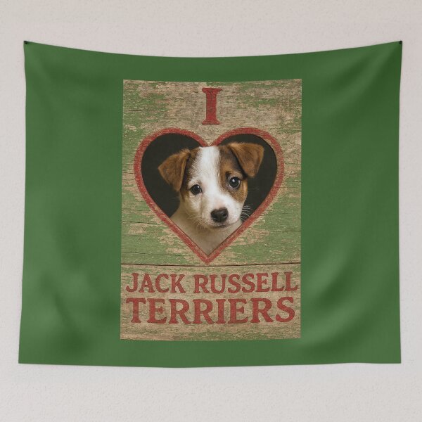 Item preview, I Love Jack Russell Terriers: Gracie designed and sold by Tridentulus.