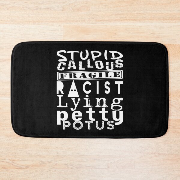 Item preview, Stupid Callous Fragile Potus Anti Trump Stickers designed and sold by ProtestDonald.