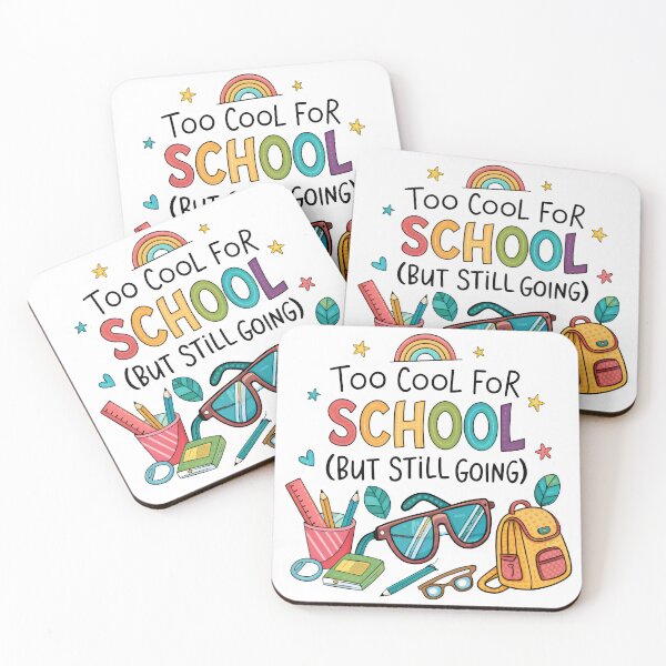 Item preview, too cool for school but still going designed and sold by GogoGrove.