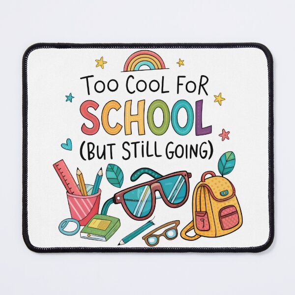 Item preview, too cool for school but still going designed and sold by GogoGrove.