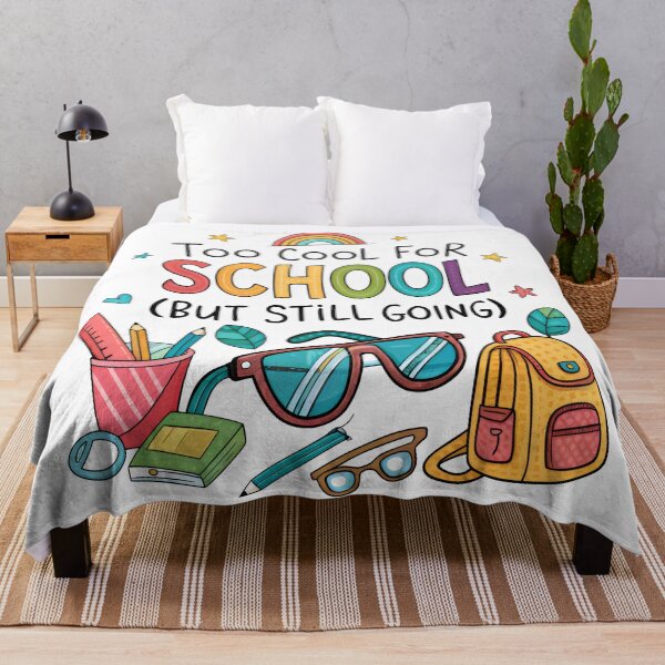 Item preview, too cool for school but still going designed and sold by GogoGrove.