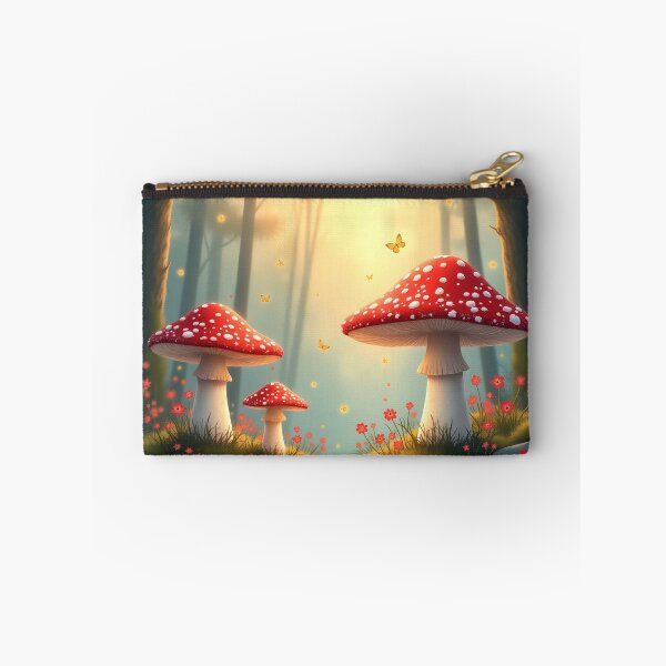 Item preview, “Cottagecore Dream – Whimsical Mushroom Forest” designed and sold by Cullinan Art.