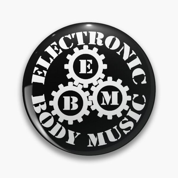 Item preview, Electronic Body Music EBM gears white designed and sold by lathspell.