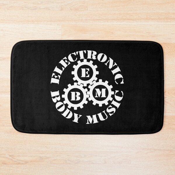 Item preview, Electronic Body Music EBM gears white designed and sold by lathspell.
