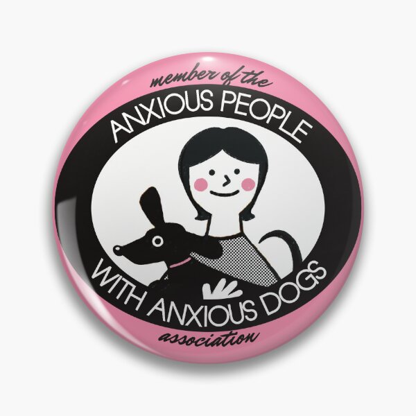 Item preview, Anxious People with Anxious Dogs designed and sold by jillymakesart.