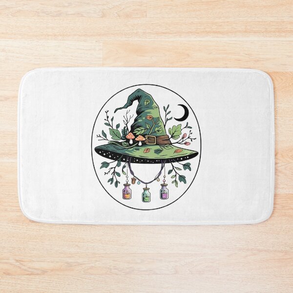 Item preview, Plant Witch Emblem – Magical Nature Sticker & Tee Design version 2 designed and sold by modishwelt.