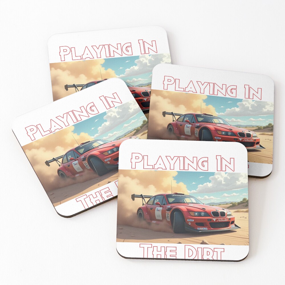 Item preview, Coasters (Set of 4) designed and sold by RacerCatBrand.