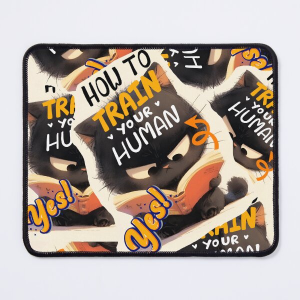 Item preview, Yes! The Sassy Cat's Human Training Manual designed and sold by VinBasis.