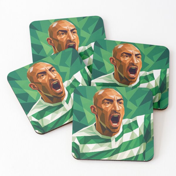 Item preview, Henrik Larsson Celtic Football Legend Fan Art designed and sold by kakarikihill.