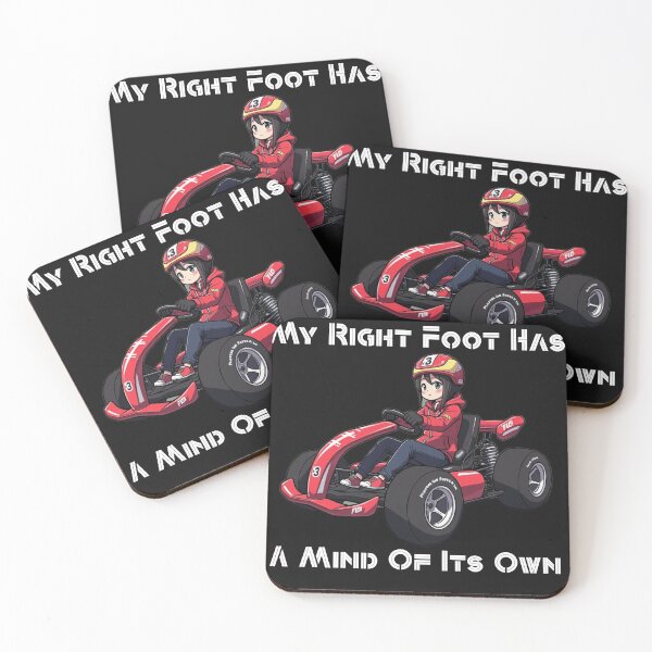 Item preview, My Right Foot Has Mind Of Its Own designed and sold by RacerCatBrand.