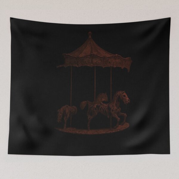 Item preview, Hell’s Carousel – Abandoned Haunted Ride designed and sold by Uglyandcute.
