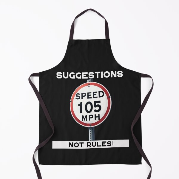 Item preview, Speed Limit Suggestions Not Rules designed and sold by RacerCatBrand.