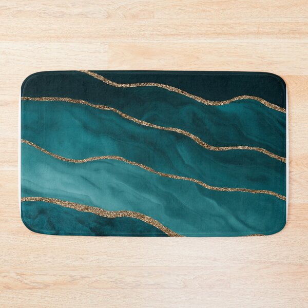 Item preview,  Modern Amazing Blue And Teal Faux Malachite Marble  designed and sold by svarupa.