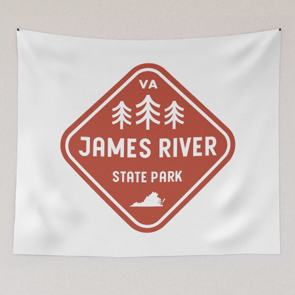 Item preview, James River State Park Virginia Rhombus designed and sold by bivenart.