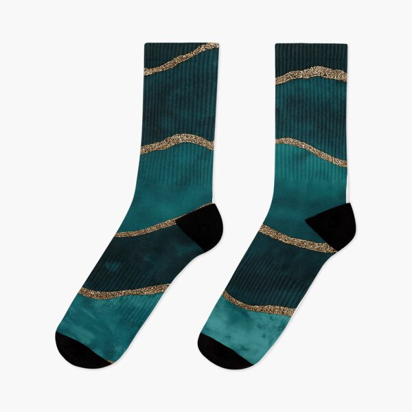 Item preview, Modern Amazing Blue And Teal Faux Malachite Marble  designed and sold by svarupa.