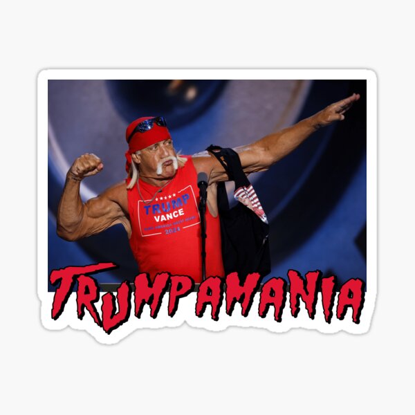 Item preview, Trumpamania – Trump Hulk Hogan  designed and sold by MoaniArt.