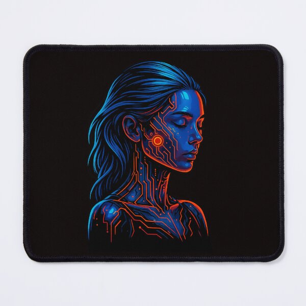 Item preview, Voltage Muse – Heart of the Neon Core designed and sold by Tadeusz1.