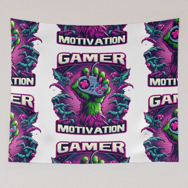 Item preview, Gamer Motivation Zombie Hand Art designed and sold by KMHArts.