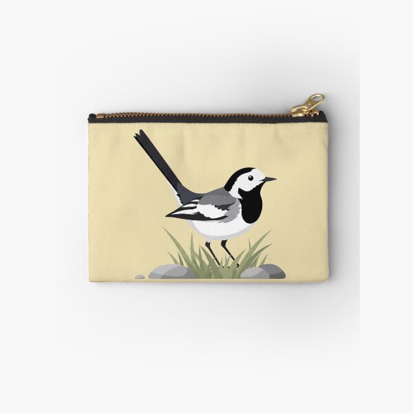 Item preview, The White Wagtail - Minimalist Wagtail Art designed and sold by TheArtEngineer.