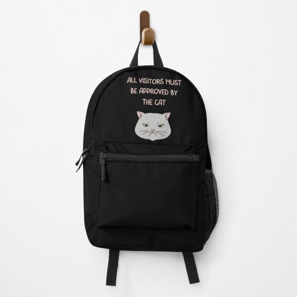 Item preview, ALL VISITORS MUST BE APPROVED BY THE CAT designed and sold by HugSomeNettles.