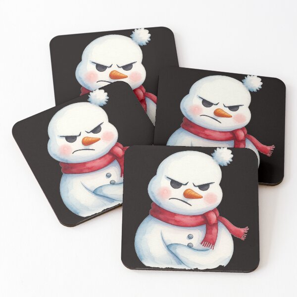 Item preview, Angry Snowman v2 designed and sold by Kimhunza.