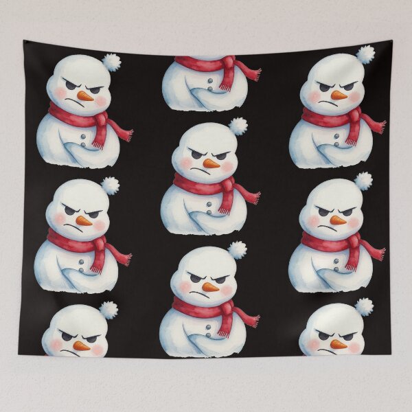 Item preview, Angry Snowman v2 designed and sold by Kimhunza.