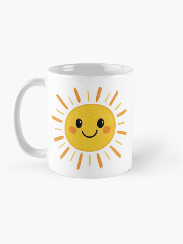 Thumbnail 3 of 6, Coffee Mug, Bright Smiling Sun designed and sold by FineArtsPro.