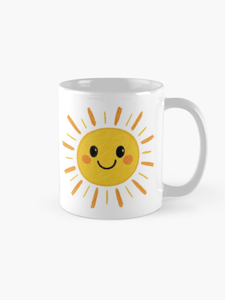 Thumbnail 5 of 6, Coffee Mug, Bright Smiling Sun designed and sold by FineArtsPro.