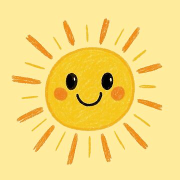 Artwork thumbnail, Bright Smiling Sun by FineArtsPro