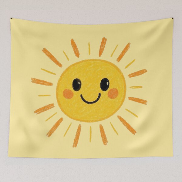 Item preview, Bright Smiling Sun designed and sold by Myra365Art.