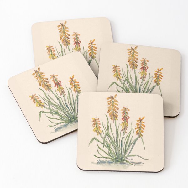 Item preview, Kniphofia (Red Hot Poker) designed and sold by Maree Clarkson .