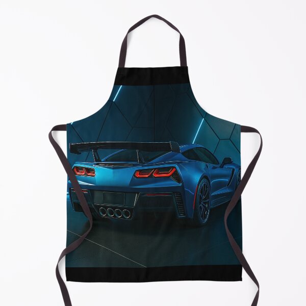 Item preview, Sports Car in Futuristic Showroom With Geometric Led Lights designed and sold by RevUpDesign.