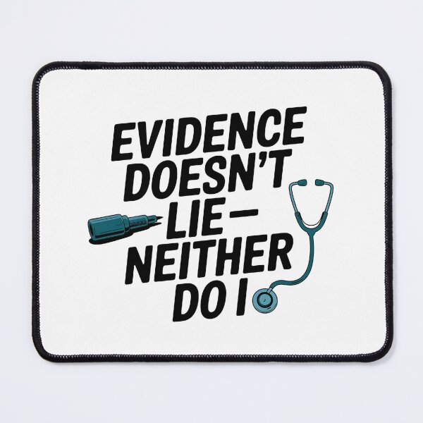 Item preview, Evidence Doesn’t Lie – Neither Do I | Forensic Nurse designed and sold by CuteDesignables.