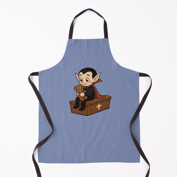 Item preview, Little vampire with teddy bear designed and sold by Matzelie.