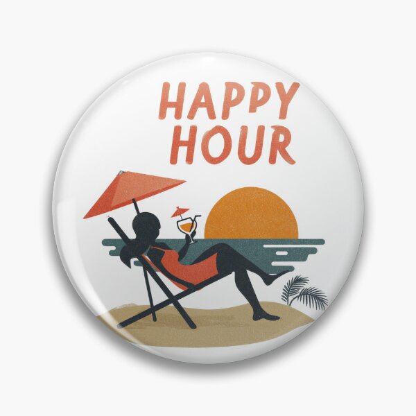 Item preview, Happy Hour: Sunset Sip designed and sold by NextWave Threads.