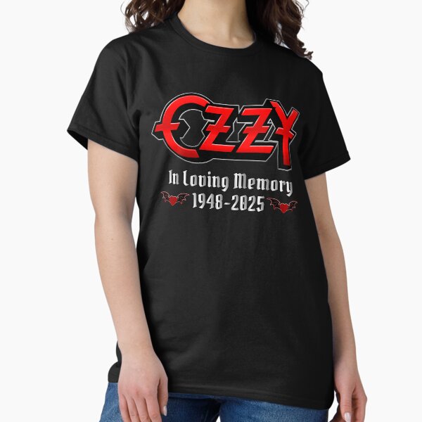 Aperçu de l'œuvre Hommage à Ozzy - Logo rouge créée et vendue par HavenDesign.