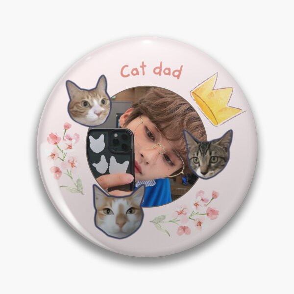 Item preview, Cat dad | Lee Know | Stray Kids designed and sold by sevenina.