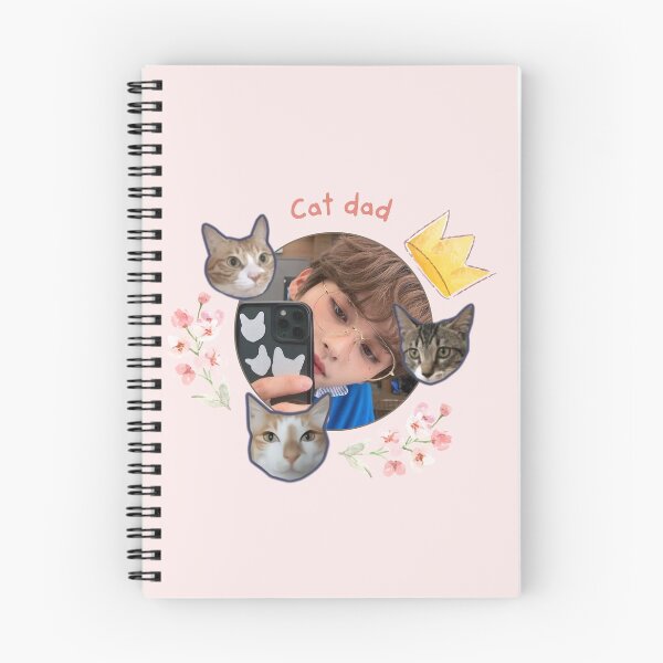 Item preview, Cat dad | Lee Know | Stray Kids designed and sold by sevenina.