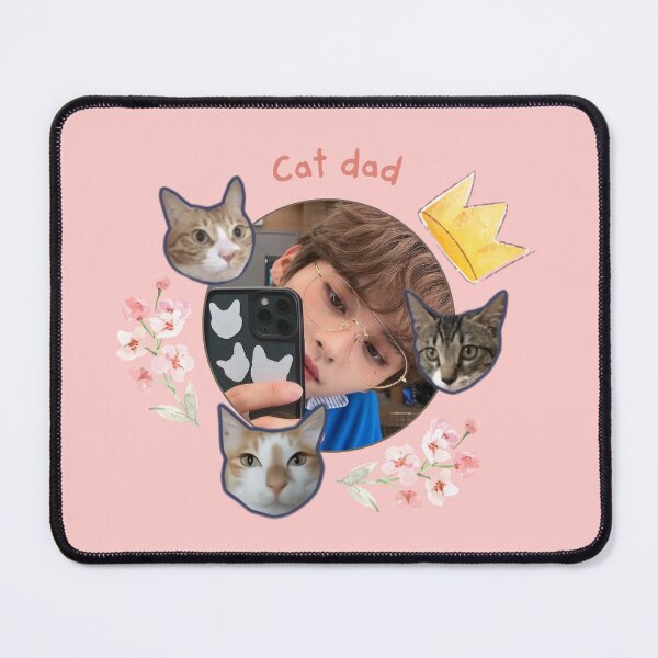Item preview, Cat dad | Lee Know | Stray Kids designed and sold by sevenina.