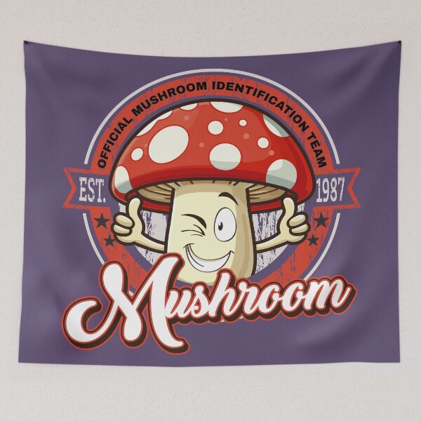 Item preview, Official Mushroom Identification Team designed and sold by Milena R..
