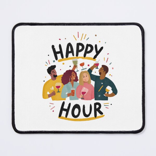 Item preview, Happy Hour: Toast Time designed and sold by NextWave Threads.