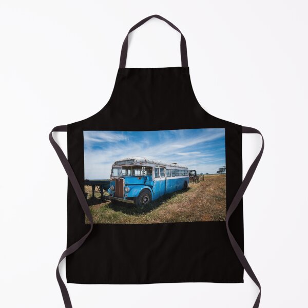 Item preview, The Old Blue Bus designed and sold by Dreamscape Eclectic .