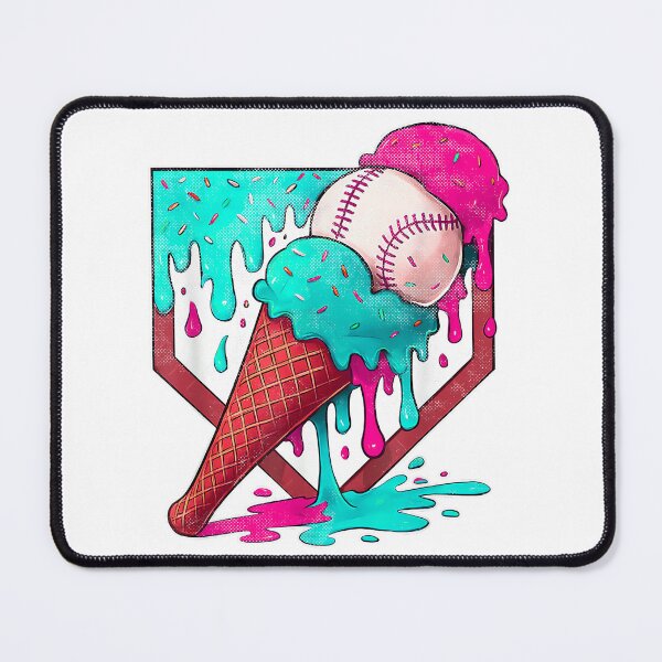 Item preview, Distressed Baseball Boys Ice Cream Drip Baseball Boys Youth designed and sold by DosihakDesigns.