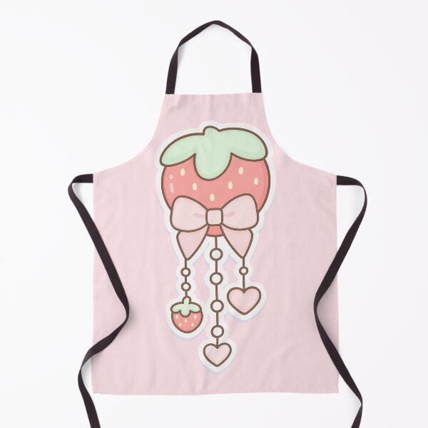 Item preview, Strawberry Charm Drop – Kawaii Pastel designed and sold by BerryMii.