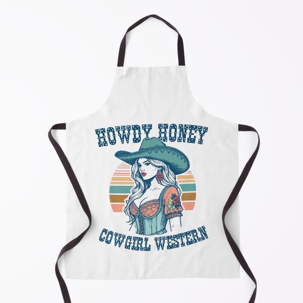 Item preview, Retro Western Howdy Honey Cowgirl Chic designed and sold by Jcat7.