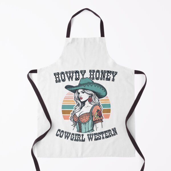 Item preview, Retro Western Howdy Honey Cowgirl Chic designed and sold by Jcat7.