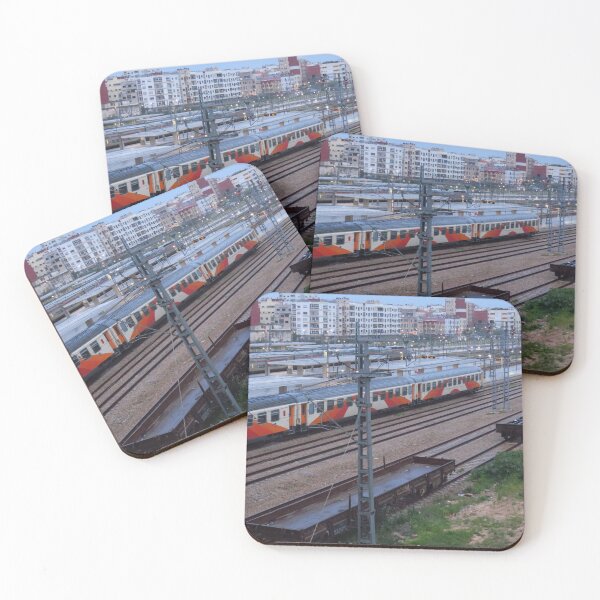 Item preview, Red & White Train, Casablanca designed and sold by wiggyofipswich.